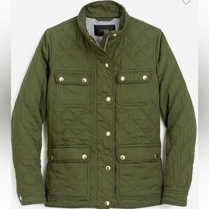 J Crew Quilted Downtown Field Jacket Size XS